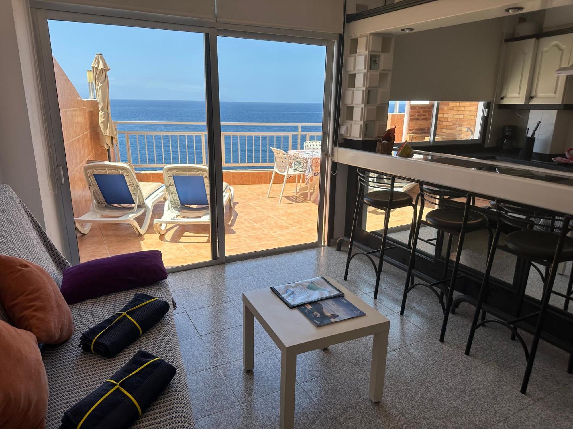 Vivienda Vacacional con Vistas a La Gomera y La Palma Puerto de Santiago  Exterior foto